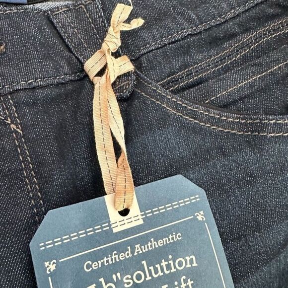 Democracy Blue Skinny Jegging Jeans Classic Fit Ab Solution Booty Lift Jeggings - Picture 9 of 10